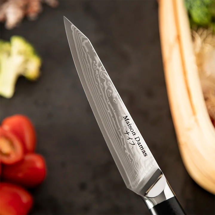 Set couteau santoku et utilitaire - Collection Yoko - Maison Damas